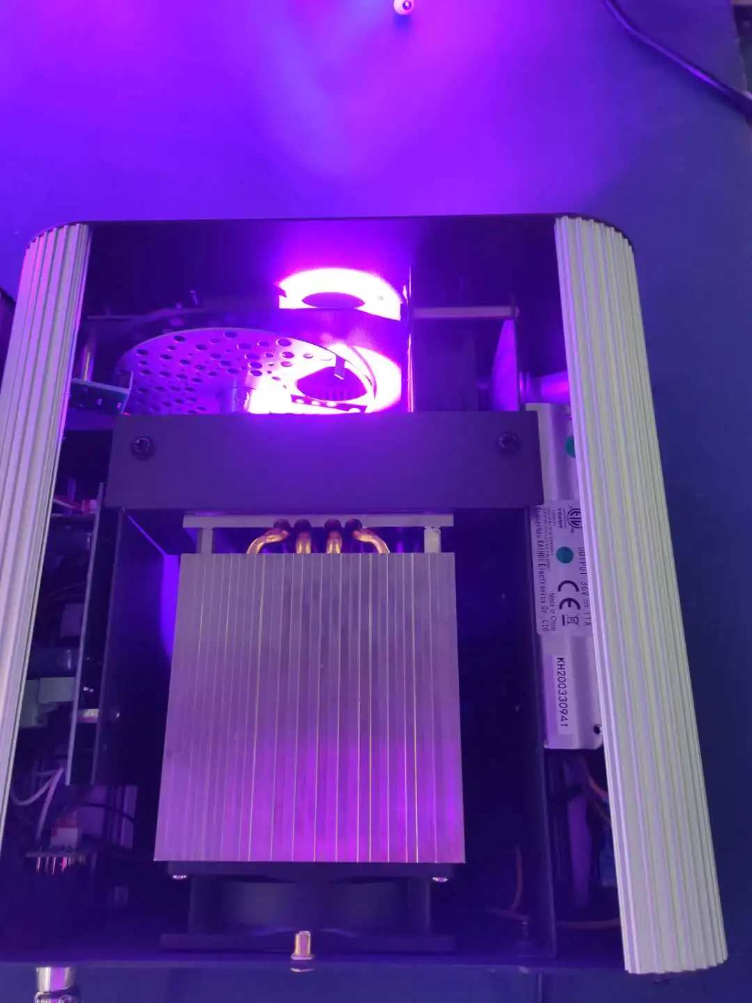 120W DMX RGBW fiber optic LED light source with twinkle effect