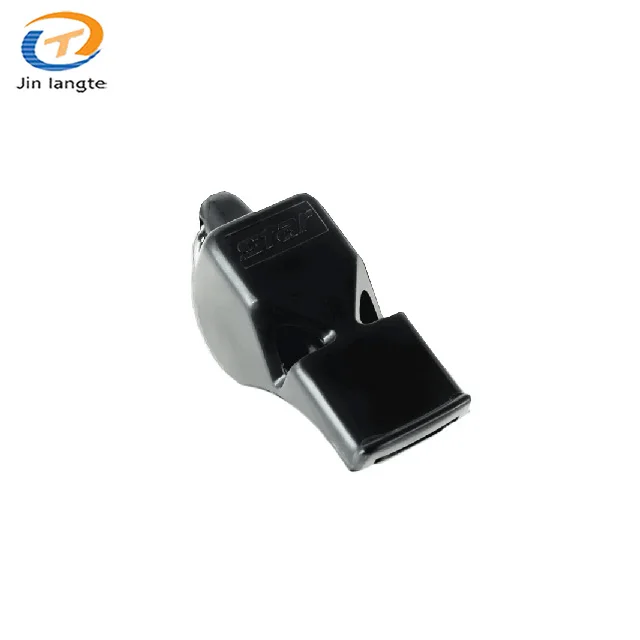 Wholesale Professional Cheap Customized Promotional Sport Referee Plastic Referee Whistle With Lanyard