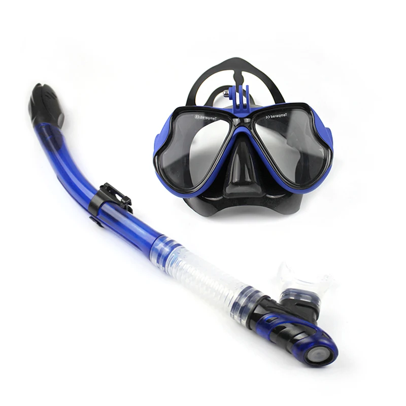 Snorkeling Gear Scuba Diving Equipment Camera Mount Diving Goggles And Snorkel Set