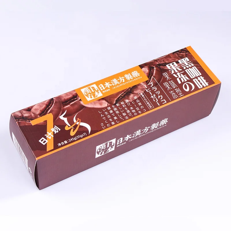 OEM ODM Fat Burning Jelly Fiber Supplement Black Coffee Jelly