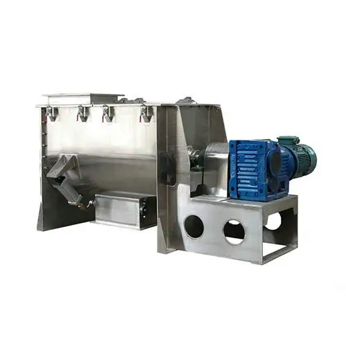 Chemical food powder mixing machine 500L washing detergent powder mixer sugar seasoning powder mineral salt ribbon mixer