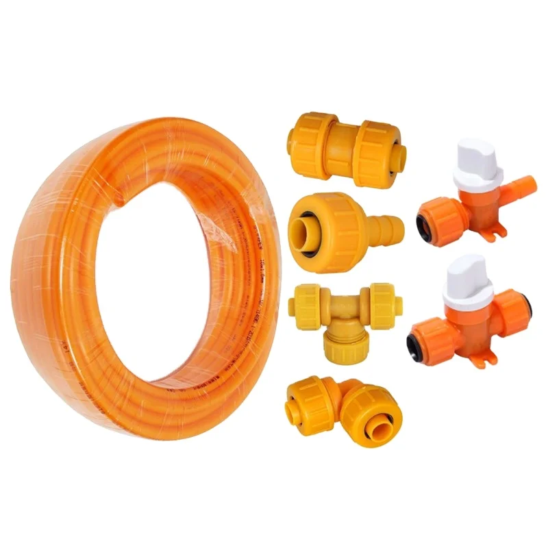 PE biogas outdoor hard gas hose pipe fitting