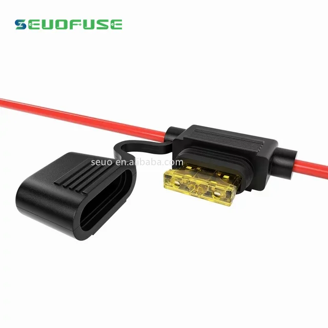 Factory direct Waterproof In-Line ATO ATC Fuse Holder Auto 12V Car Add a circuit Fuse Adapterblade fuse holder
