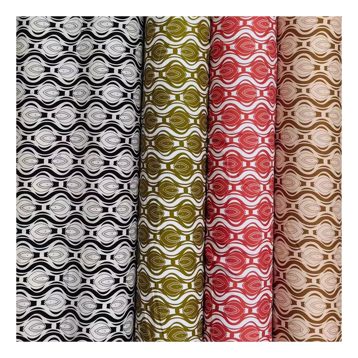 high quality 100%spun printed rayon fabric rolls somali cultural unis skirt macawis summer dress