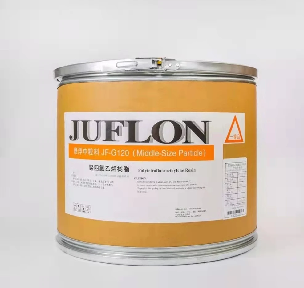 Raw material Polytetrafluoroethylene PTFE Resin JUFLON for small molding product JF-G120