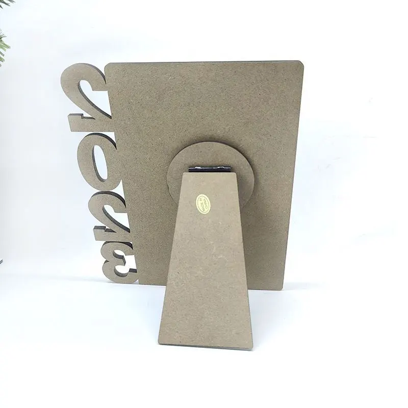 2023 Blank New Sublimation photo frame custom printing photo panel New year gift blank desktop panel