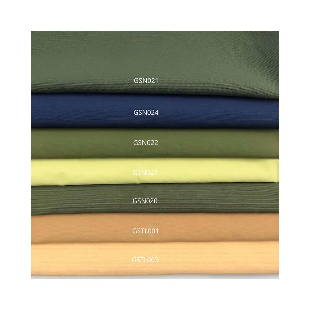 Оптовая продажа, низкая эластичная ткань из крепа, эпонж, ультразвуковая стеганая ткань с покрытием для курток