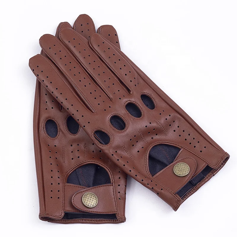Hot sell Four Seasons PU leather unisex driving gloves