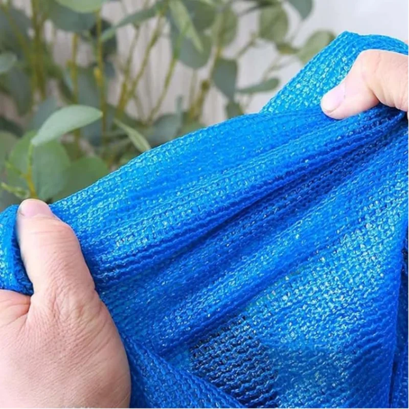 Blue shade net rolls greenhouse shade cloth outdoors agriculture sun shade net