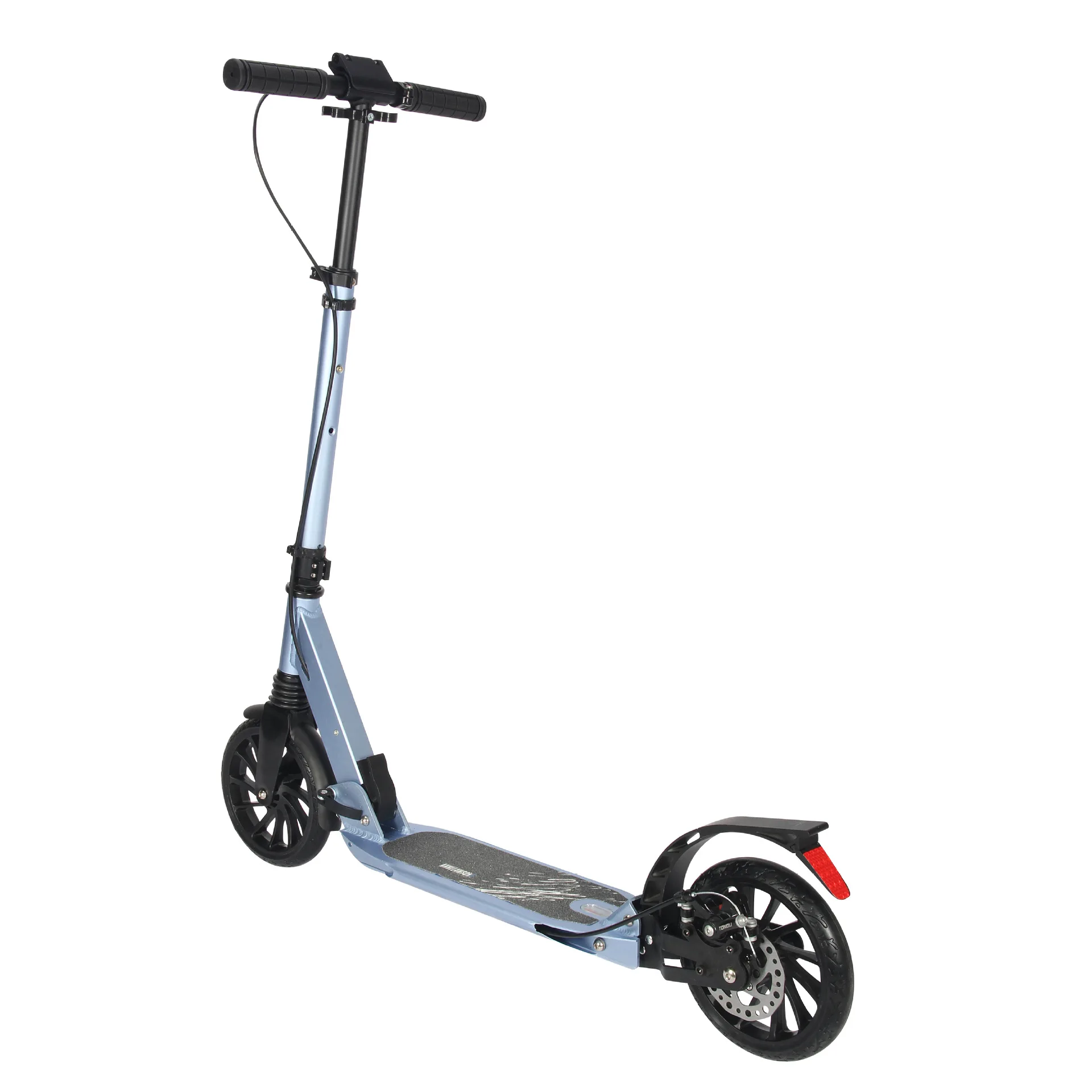 Новый алюминиевый складной 2 колеса с регулировкой по высоте спортивные взрослый самокат пуш-ап удар Электрический