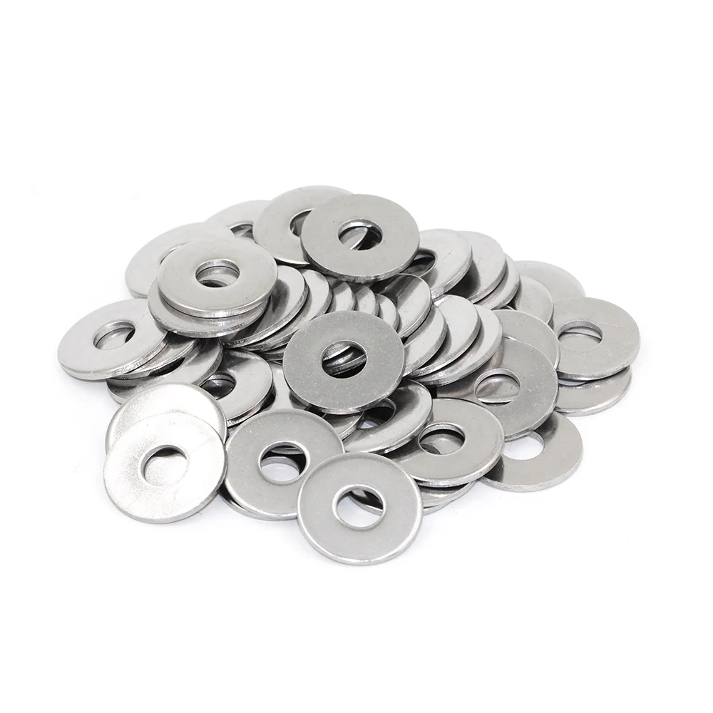 Factory Price Stainless Steel 304 Large Diameter Flat Washers