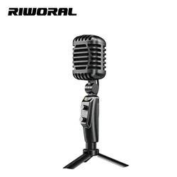 ES327 Fashionable studio microphone recording professional live streaming condenser microphone
