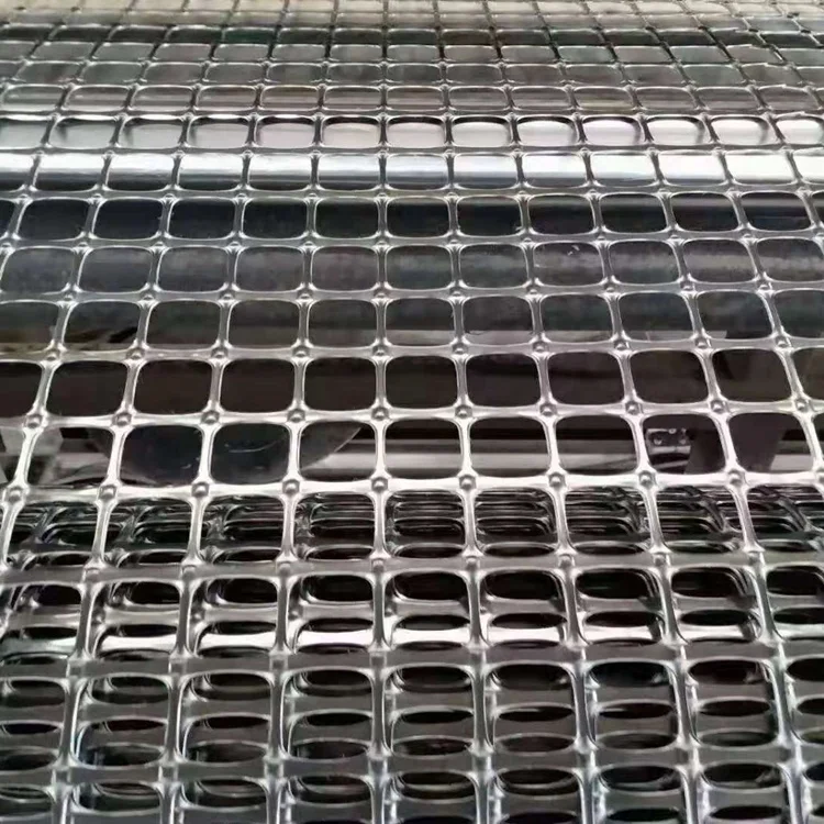 Strong bearing capacity biaxial plastic geogrid /30KN biaxial plastic geogrid/welded geogrid price pp biaxial plastic geogrid