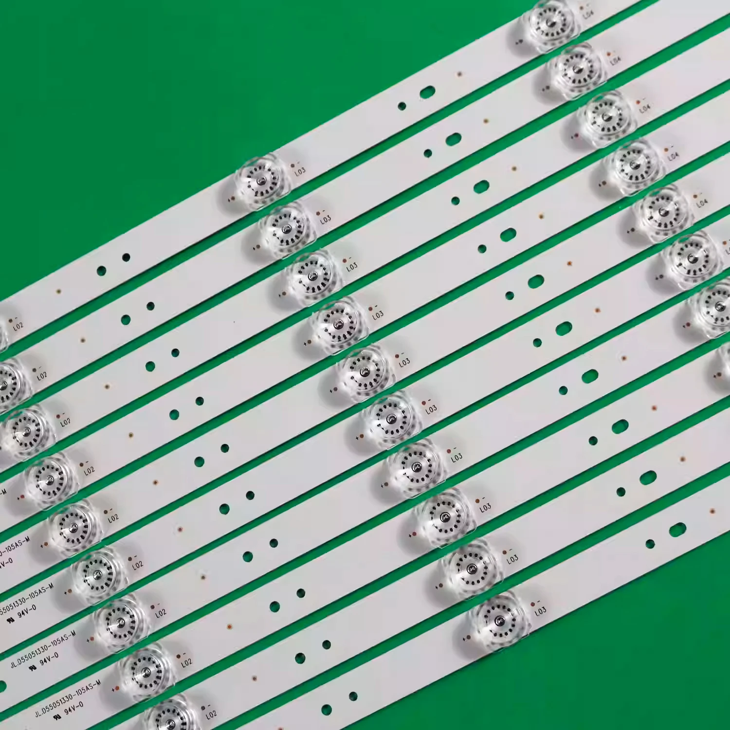 HX-NO.280 Tv backlight led strip 5led 3V Lamp backlight LCD TV FOR JL.D55051330-105AS-M backlight led tv