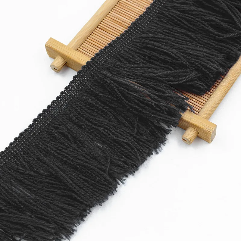 ZSY Wholesale 7CM 3 Inches Acrylic Woolen Yarn Lace Fringe for Football Fan Scarf