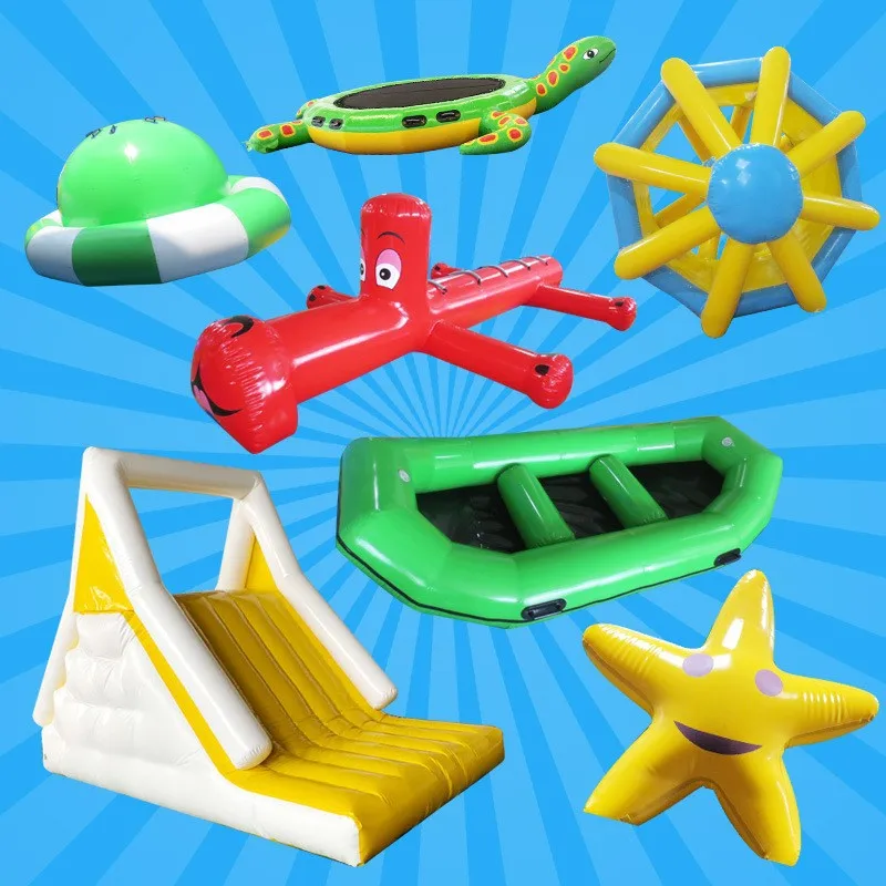 Water Park Parts Indoor Inflatable Children Playground Ocean Style Bouncy Castle With Soft Play Combination For Little Toddlers