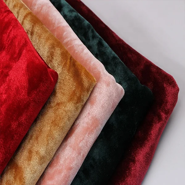 Шелковая бархатная ткань из дробленого велюра алмазная для рынка Марокко