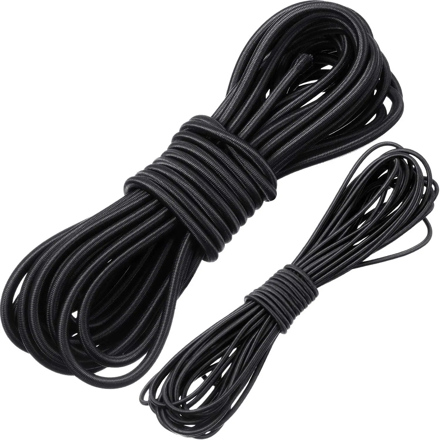 Factory Customized High Quality Black 5mm 6mm 8mm Rubber Cord Elastic Rope for outdoor