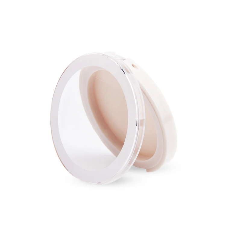 Free sample makeup luxury blush container compact pressed powder case
