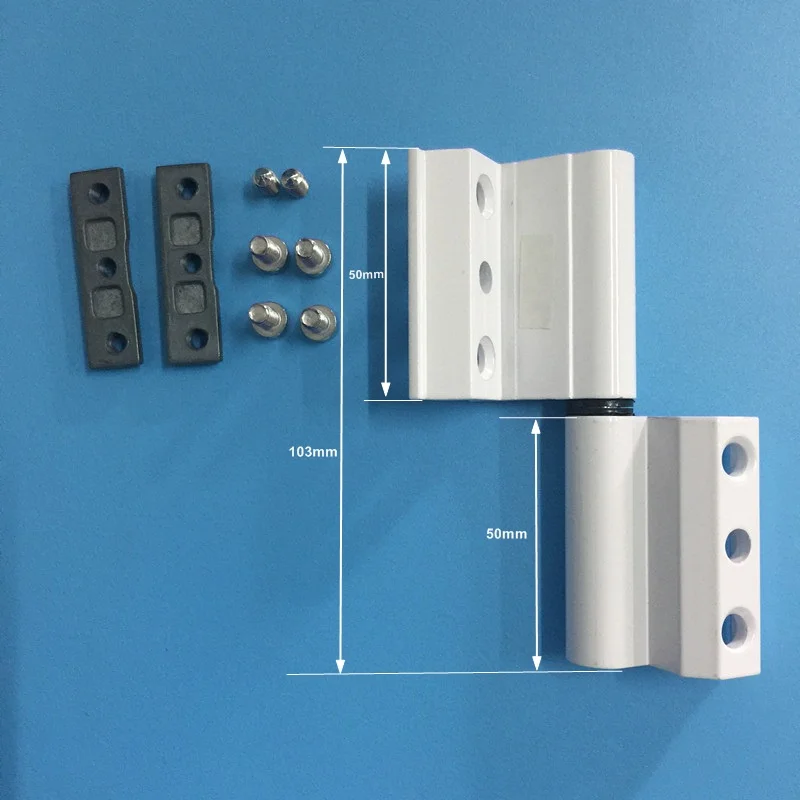 ZAD-007 Aluminium door hinge Factory supply high quality glass door hinge for Lebanon construction door hardware