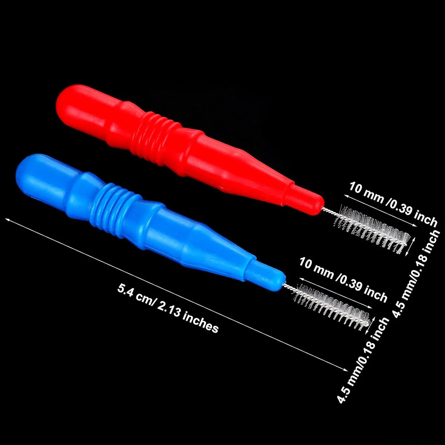 Interdental Brush 2/2.5/3mm Portable Travel Floss Sticks Mini Teeth Brushes Toothpicks Tooth Cleaning