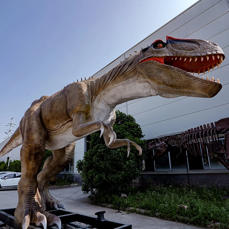 Zigong Animatronic Dinosaur  Factory Large Life Size Dinosaurio supplier For Jussic Theme Park Dino