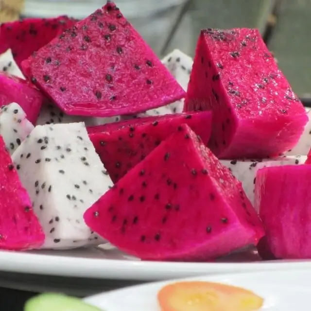  Свежий и полезный питхая или Клубничная груша из Вьетнама-фрукты сладкого красного дракона