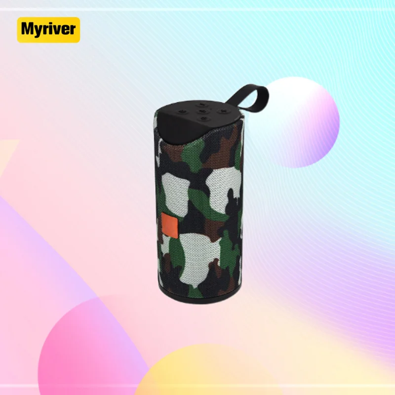 Myriver Tws Small Mini Wireless Bt-Compatiple Speaker Portable Fm Radio Tf Aux Usb Speakers Subwoofer Music Column Altavoz