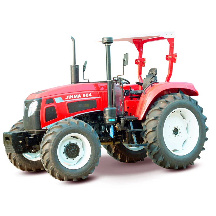 JM904D Small Tractor Front End Loader Tree Cutter Grass Tractor Cutting 90hp Tractor
