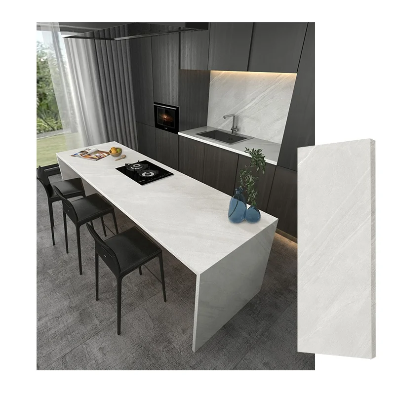 2cm Engineered Stone Kitchen Bench Sintered Stone Table Top Porcelain Slabs Tile for Benchtop