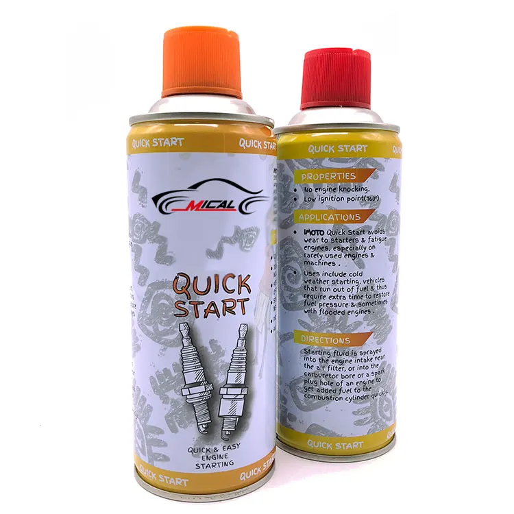 
Low Temperture Engine Flameout Restarting Fluid Engine Starter Starting Fluid Car Emergency Solution 