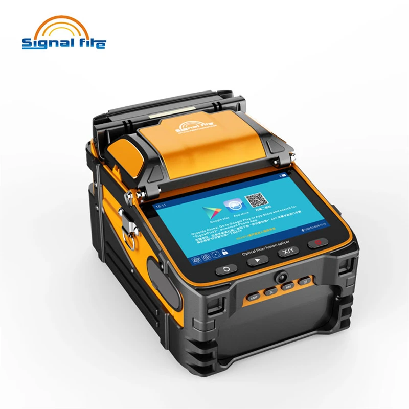 AI-9 Fusion Welding Machine 15 Seconds Fast Heating 5 Inch Display 6 Seconds Splicing Machine AI-9 Fiber Optic Fusion Splicer