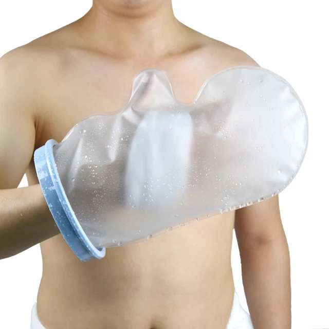 Newest design adult short hand  waterproof cast shower cover bandage protector for vulnus such as scald or burn