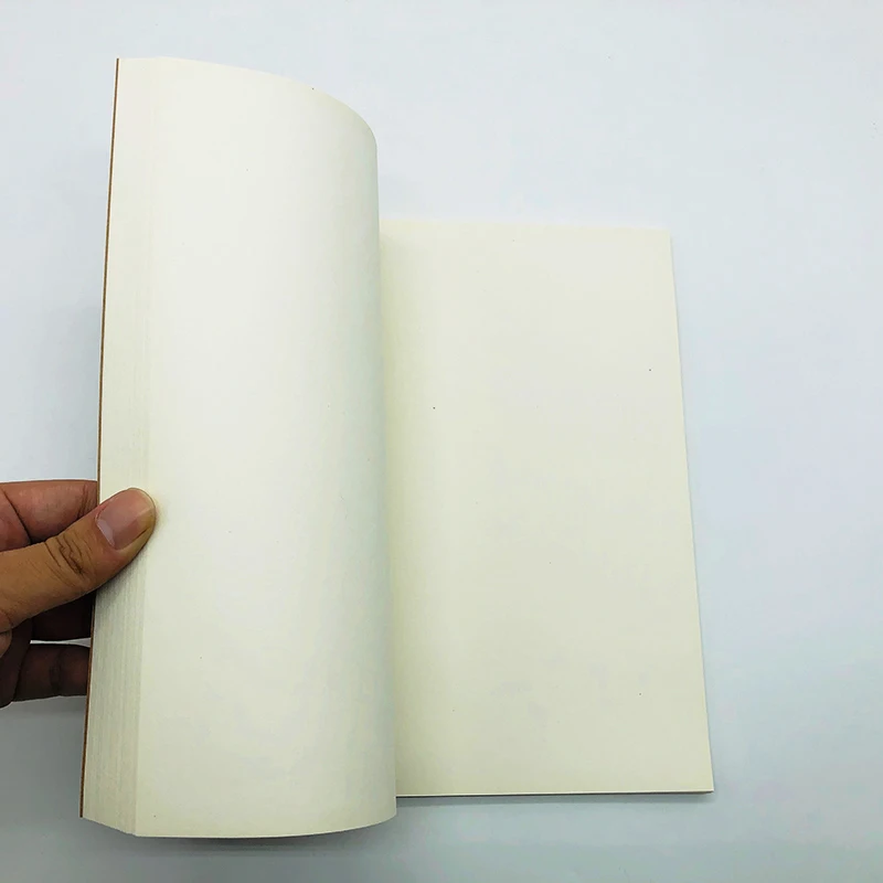 
Custom Softcover White Paper Inner Cheap Concise Notebook 