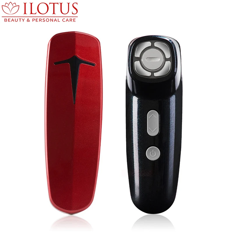 Mini Pro HIFU 4 Pole 2M Radio Frequency 3M Ultrasonic LED Wrinkle Removal Face Lifting Device