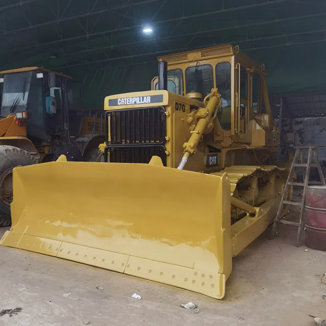 Used Bulldozer CAT D7G In Good Condition stable performance Second-hand Caterpillar Bulldozer D7G For Sale construction use