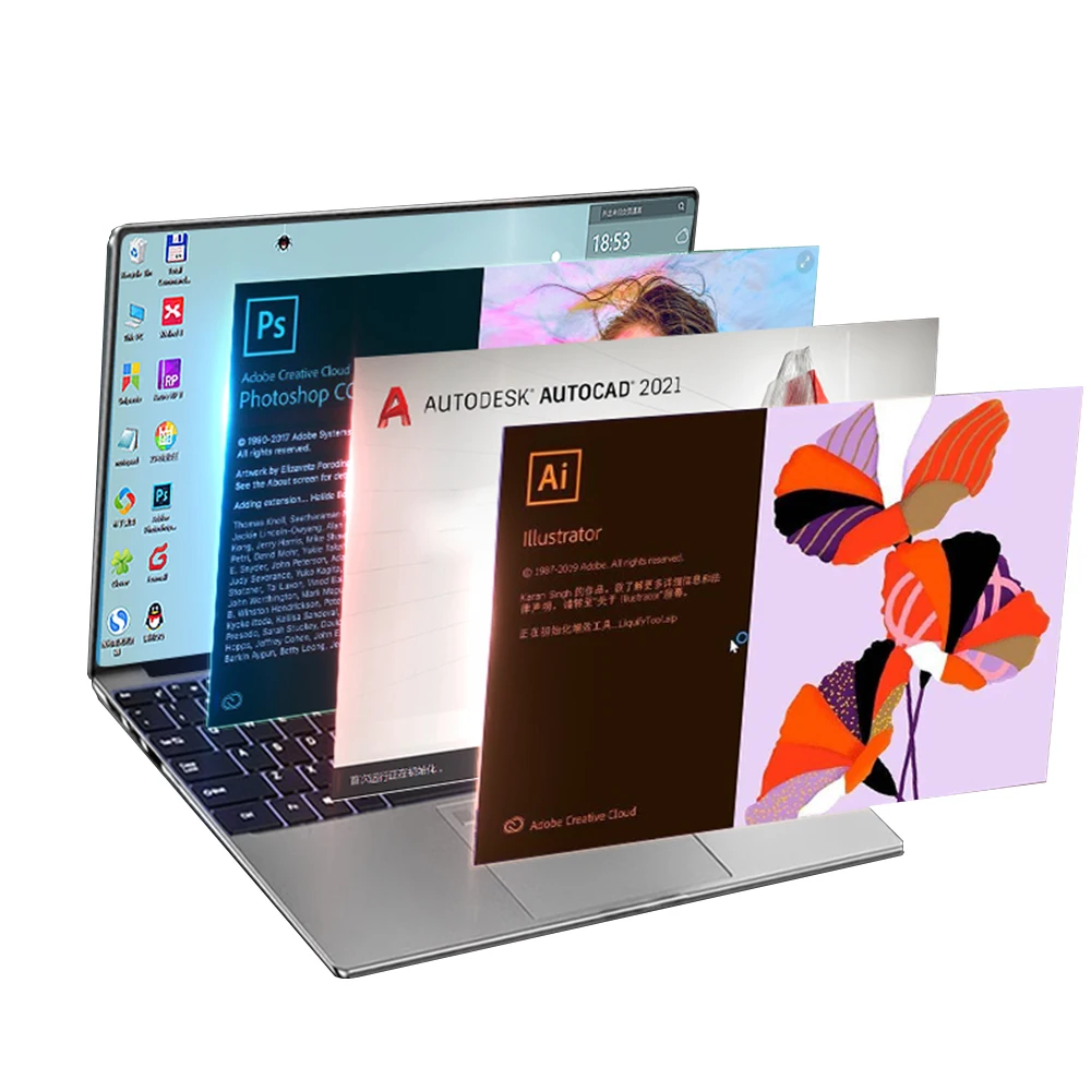 Hot selling business computer core laptop 16 inches 12GB 16GB RAM OEM 128GB 256GB 512GB laptop N5105