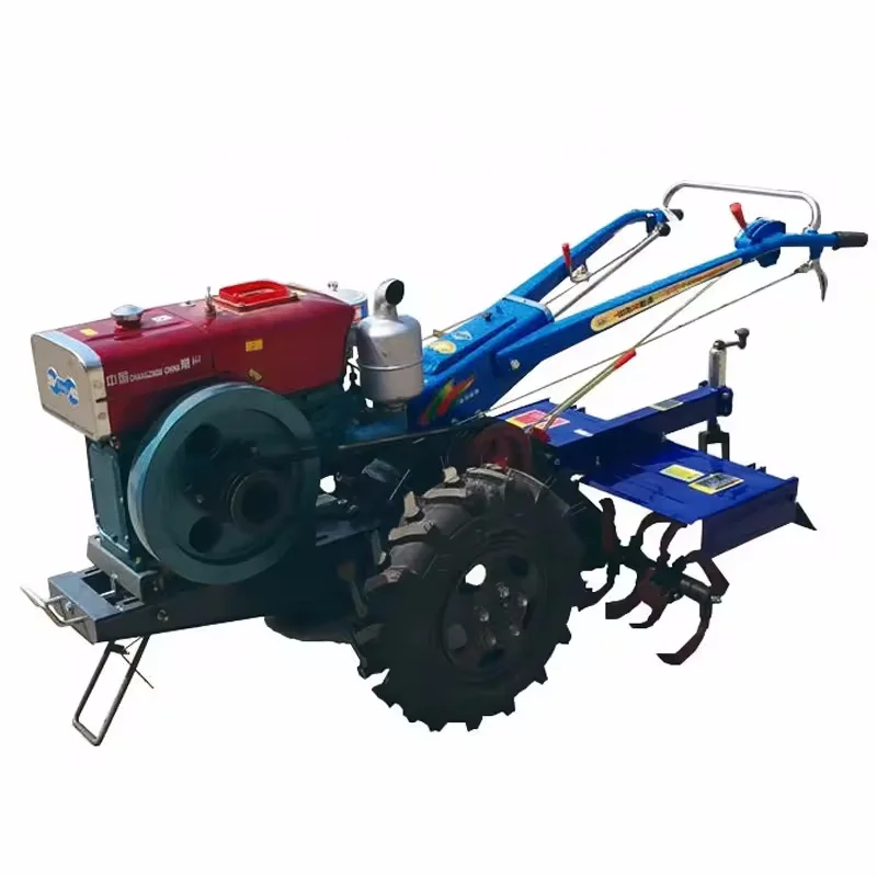 Hand Tractors for Agriculture Mini Farming Machinery Agricultural Walking Tractor  South Africa Farm Tractor for Sale