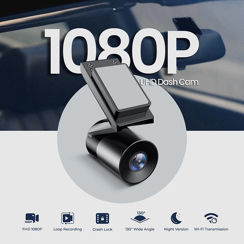 2023 Прямая поставка с завода 0 9 дюймов ЖК-экран 130 широкоугольный Full HD 1080P Мини-дизайн автомобиля видеорегистратор для видеомагнитофон Wi-Fi