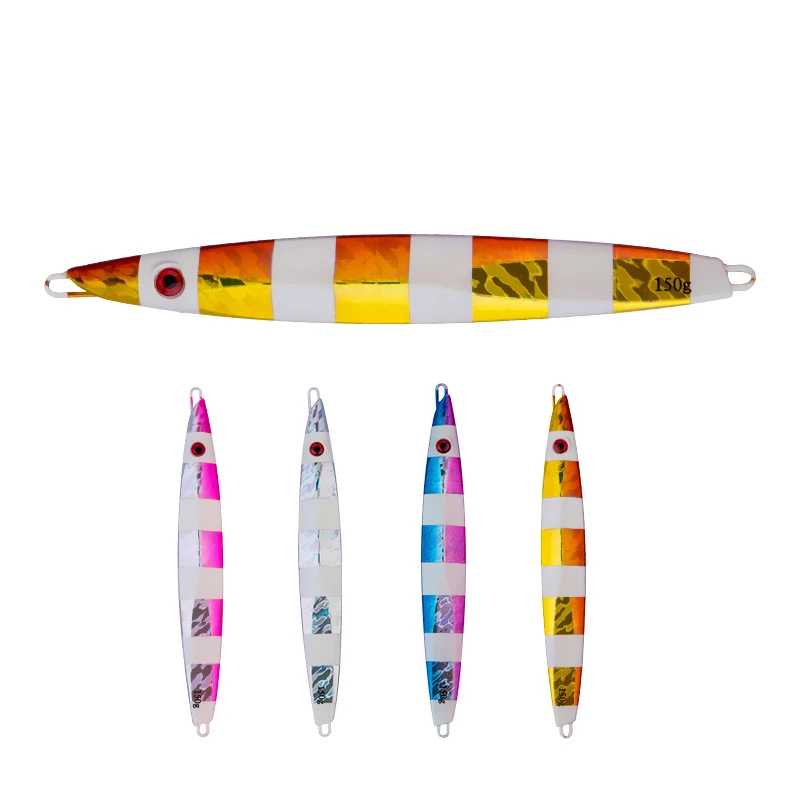 Длинное литье, быстротонущая металлическая приманка, лодка, рыболовная свинцовая металлическая приманка для джиггинга