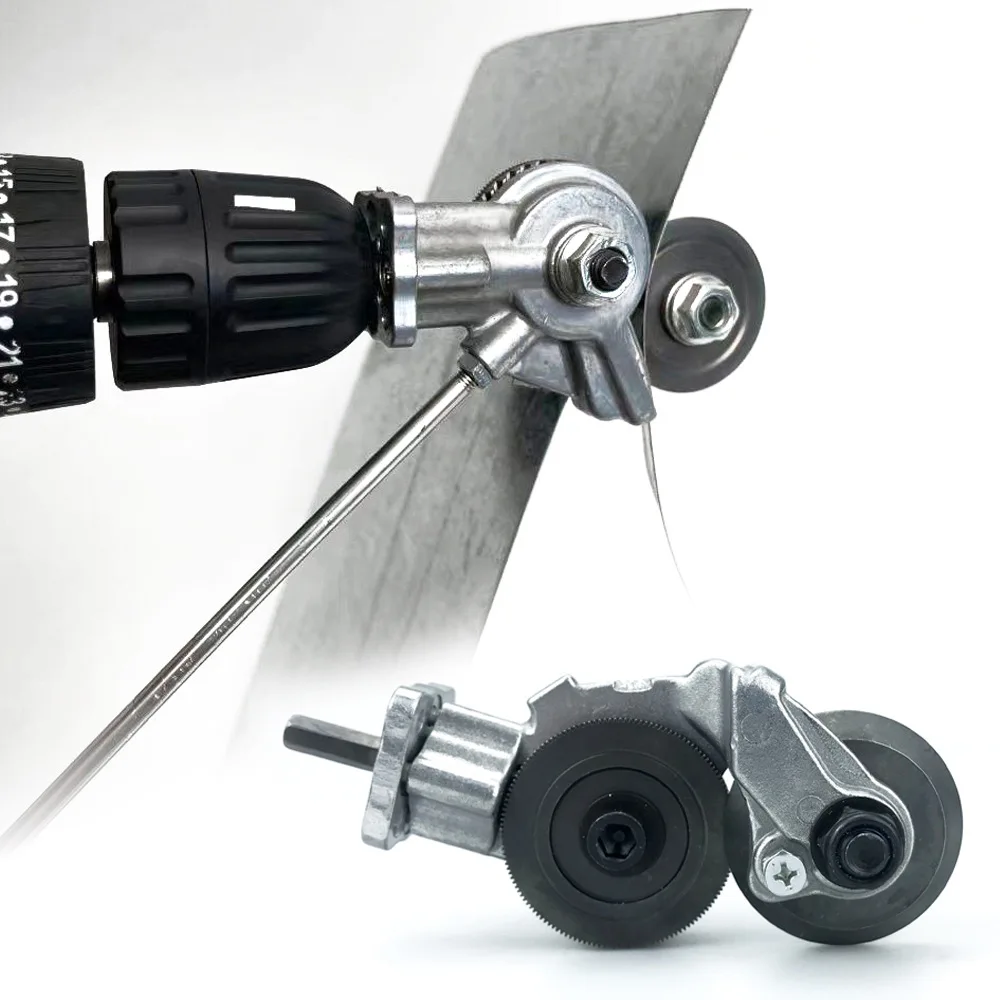 Multi Function Tools Plate Shears Cutter Machines Electric Drills Cutter Attachment Incise Metal Sheet