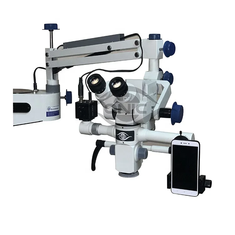 Dental Operating Microscope Tilt Head 3 Step Magnification DentX-6