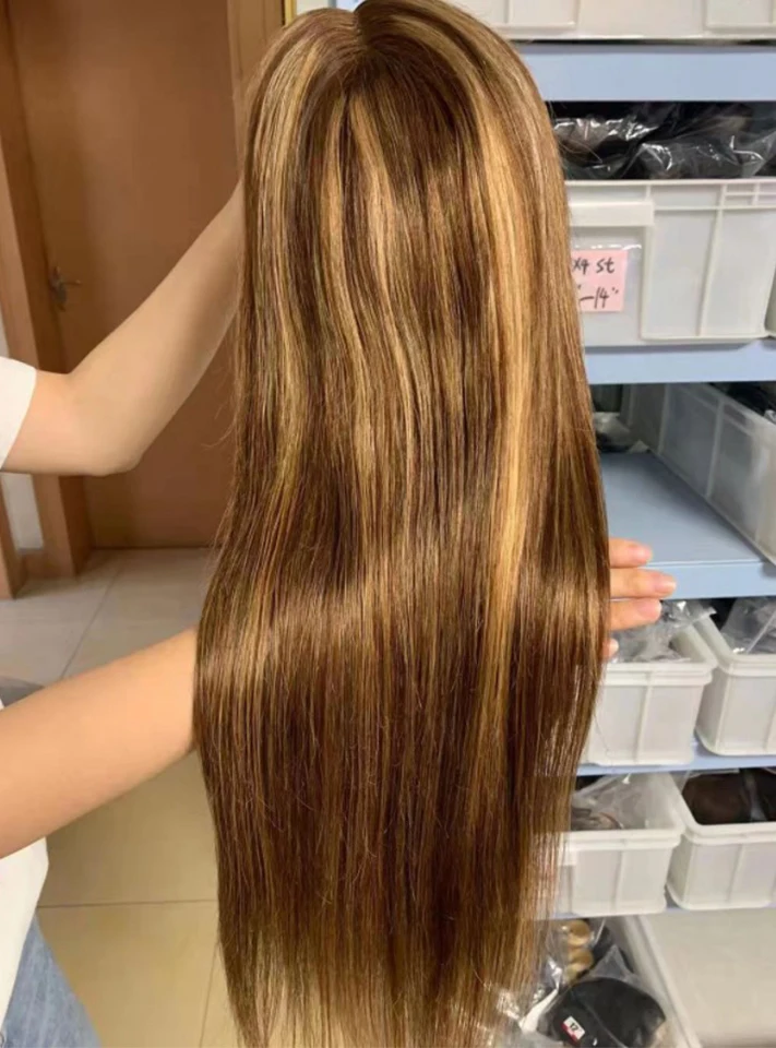 Transparent HD Lace Frontal Wigs 150% 220% 250% HD Full Lace Wig Wholesale Brazilian Virgin Hair Full Lace Human Hair Wig