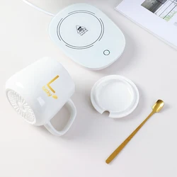 Hot Sale Heater Cup , Multifunction Warmer USB Wireless Charger Portable Mug Drink Heater Warmer Pad
