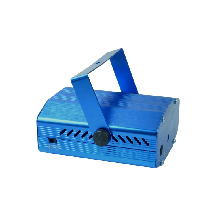 Small 4 in 1  Laser Stage Light Family Disco Light Stage Party pattern Christmas decorative projector mini