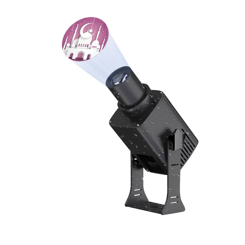 Affordable outdoor waterproof ip67 halloween christmas led wedding laser rotating gobo projector custom logo signs advertising