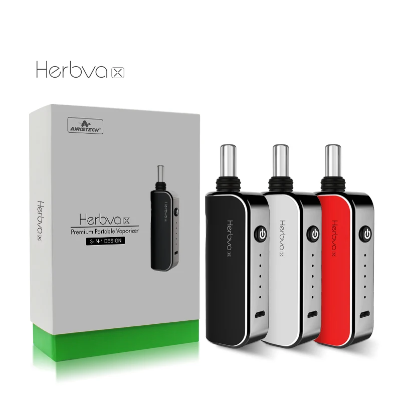 
airis dry herb and wax vaporizer Airis Herbva X 3 in 1 1000mAh CBD Battery Vape Pen dryherb Vaporizer cartridge baterias airis 