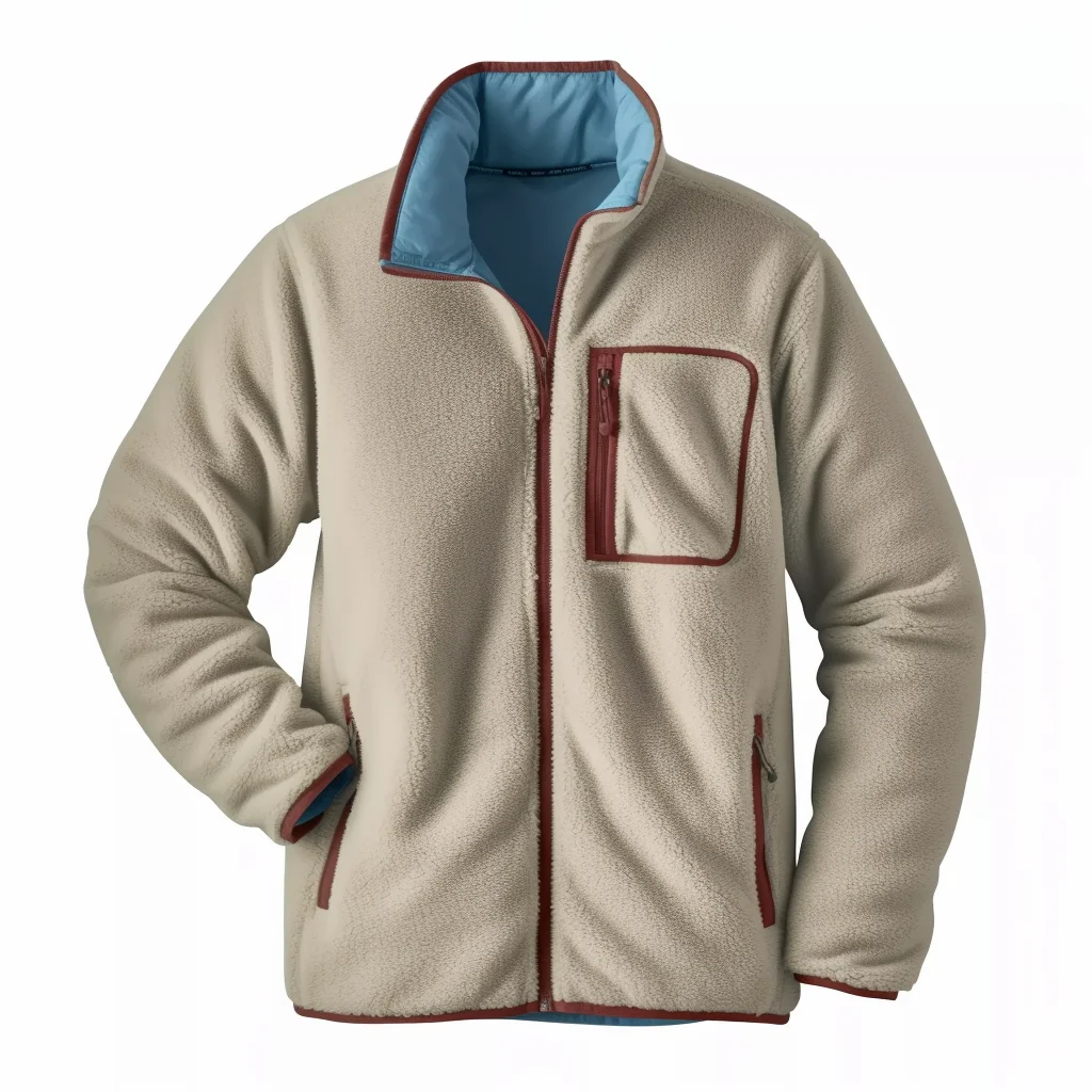 custom design Winter Sherpa zip Jackets Active Gym Clothes Half Zip Fleece Warm Oversize Fit outdoor Jacket