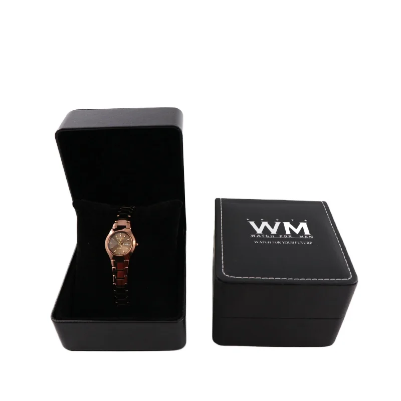 PU leather luxury custom watch packaging box
