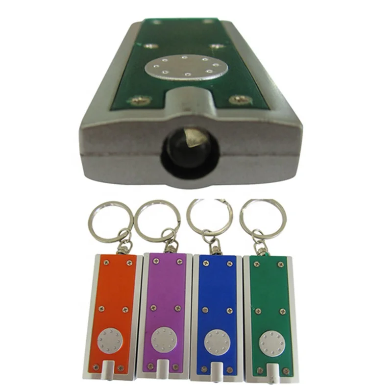 low price promotion gift portable led mini flashlight torch with logo customized